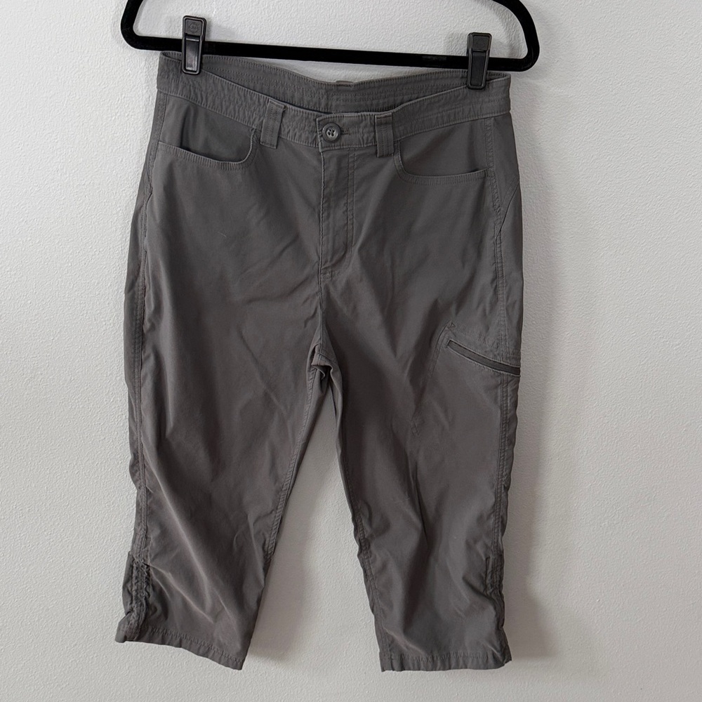 Eddie Bauer Gray Capris